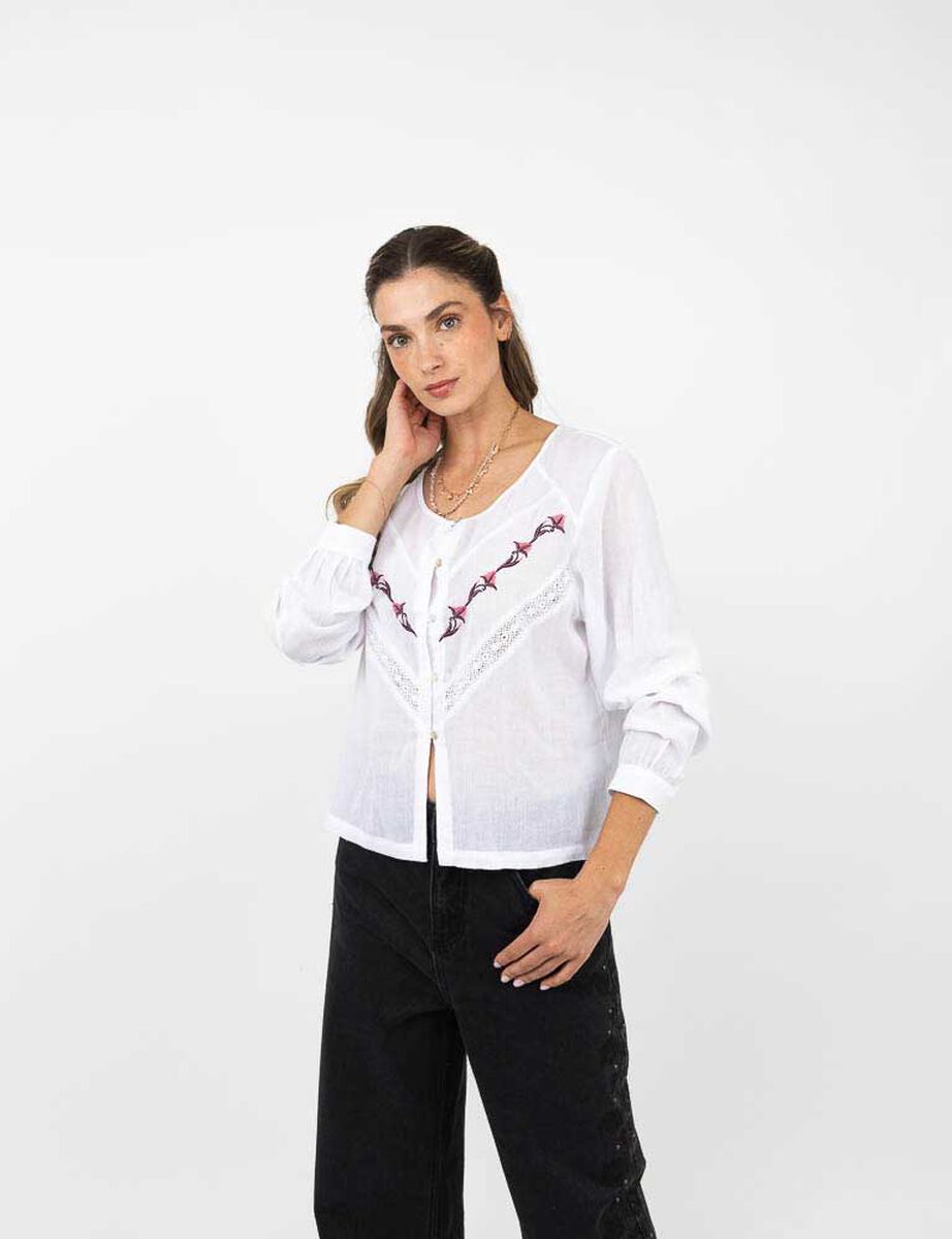 Blusa Manga Larga Mujer Alma