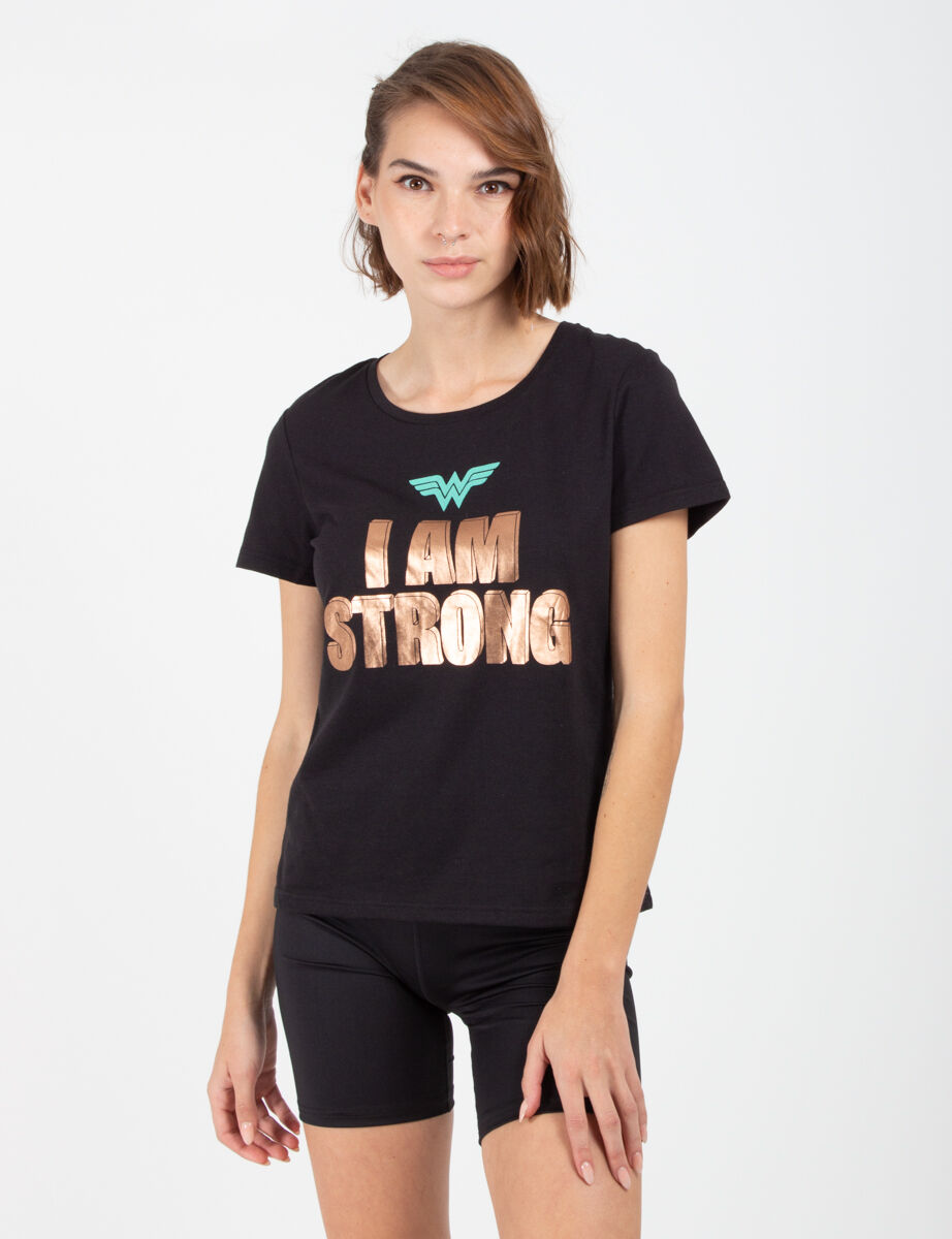 Polera Deportiva Mujer Wonder Woman