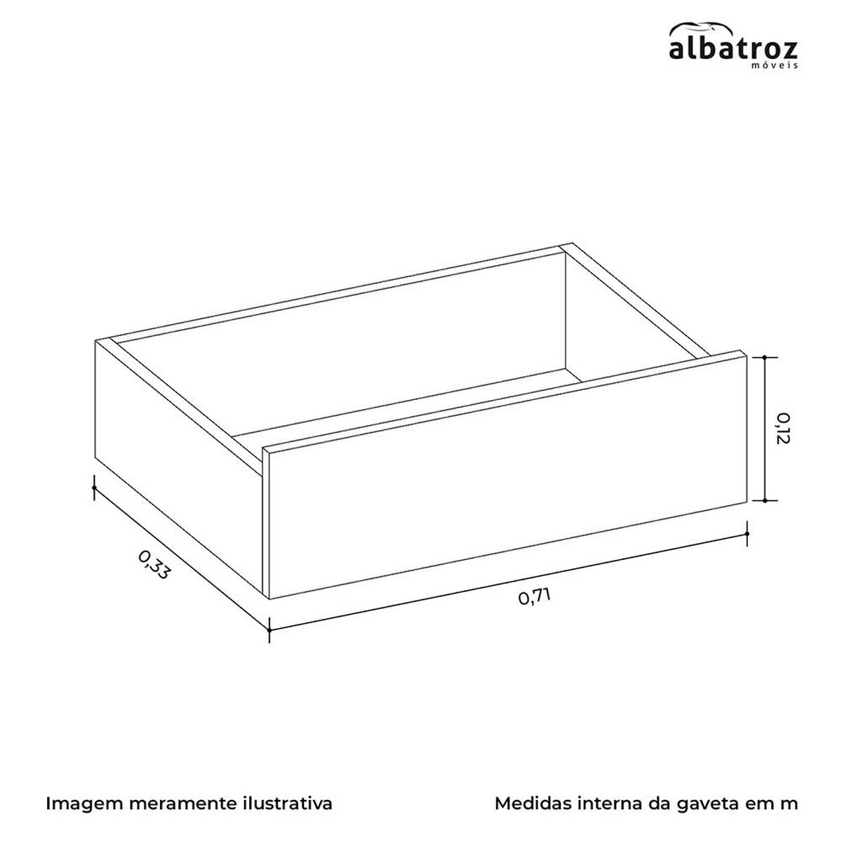 Clóset Vekkahome Ipe 3 Puertas 2 Cajones Blanco Café