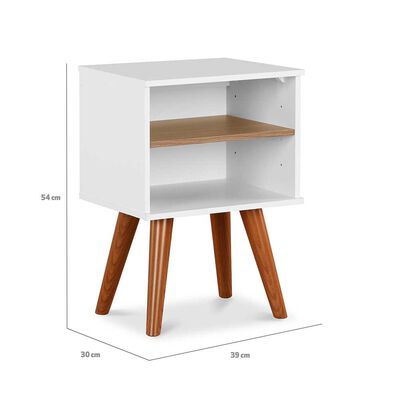 Imagen 2 del producto Velador Stanford 1 Repisa Bicolor