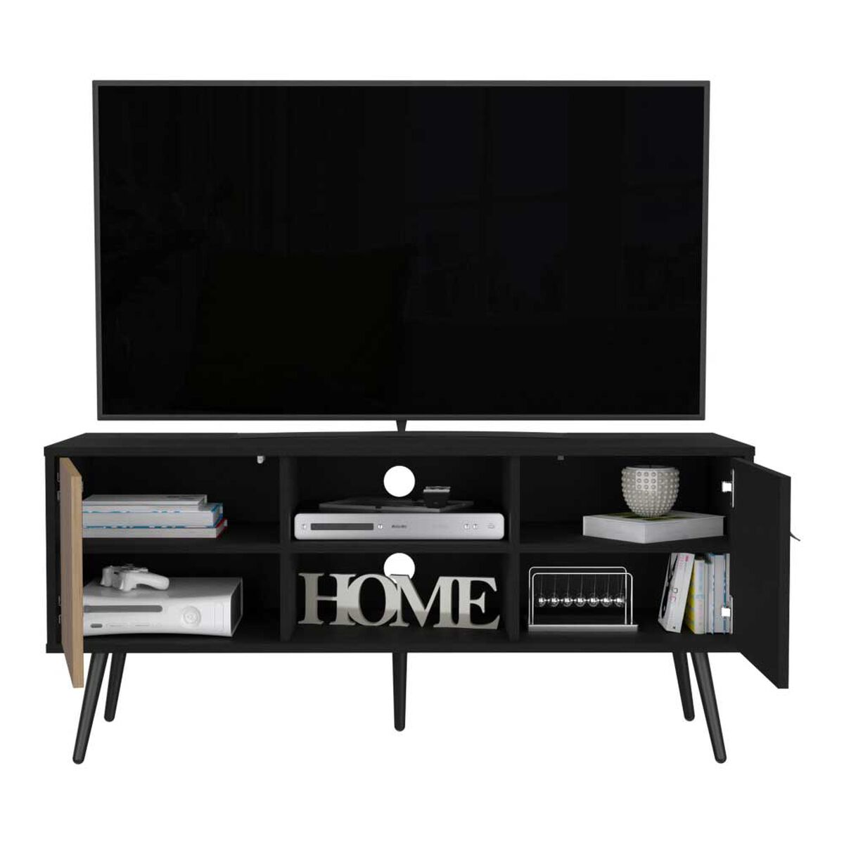 Rack TV TuHome Funes Hasta 47" Wengue