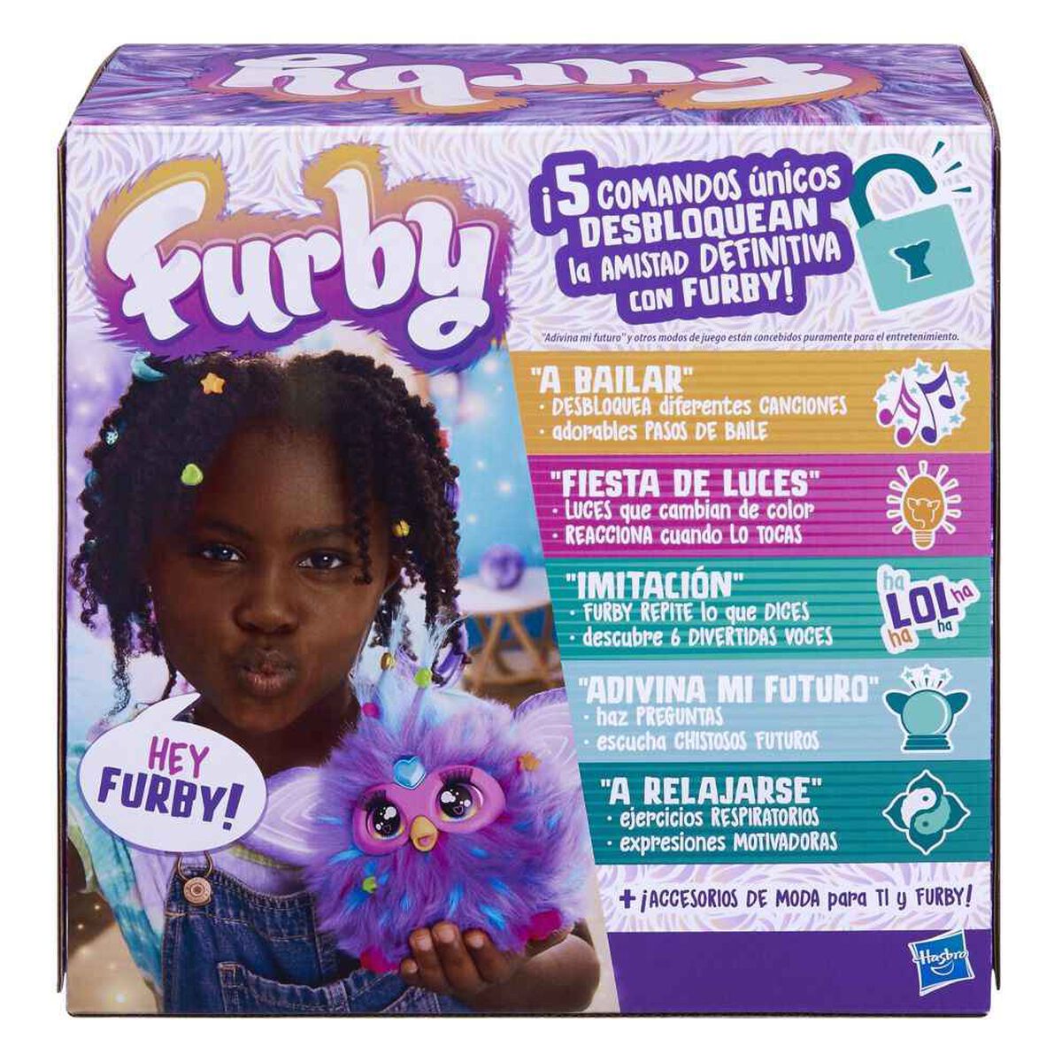 Furby peluche Interactivo Morado