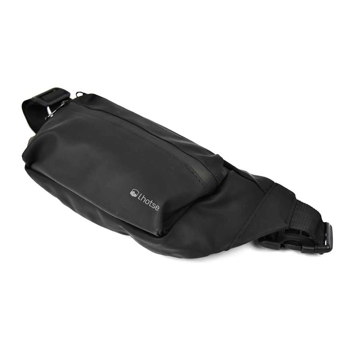 Pack Bolso Duffel 60 Lts Black + Banano Impermeable Lhotse