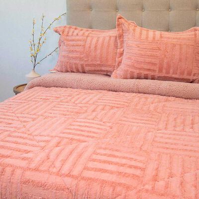 Imagen 2 del producto Cubrecama Doral Super King Rosa Senses