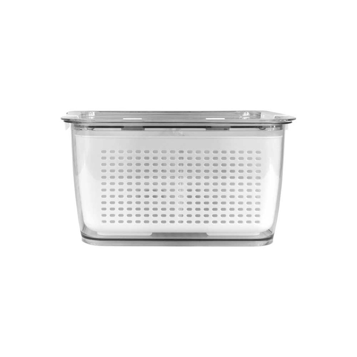 Caja Organizadora Refrigerador con Cesta Mediana Simplit