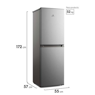 Imagen 2 del producto Refrigerador Mademsa MED250 Bottom Freezer 248 lts.