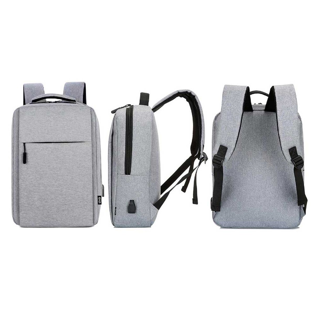 Mochila LEVO Notebook  15" Gris