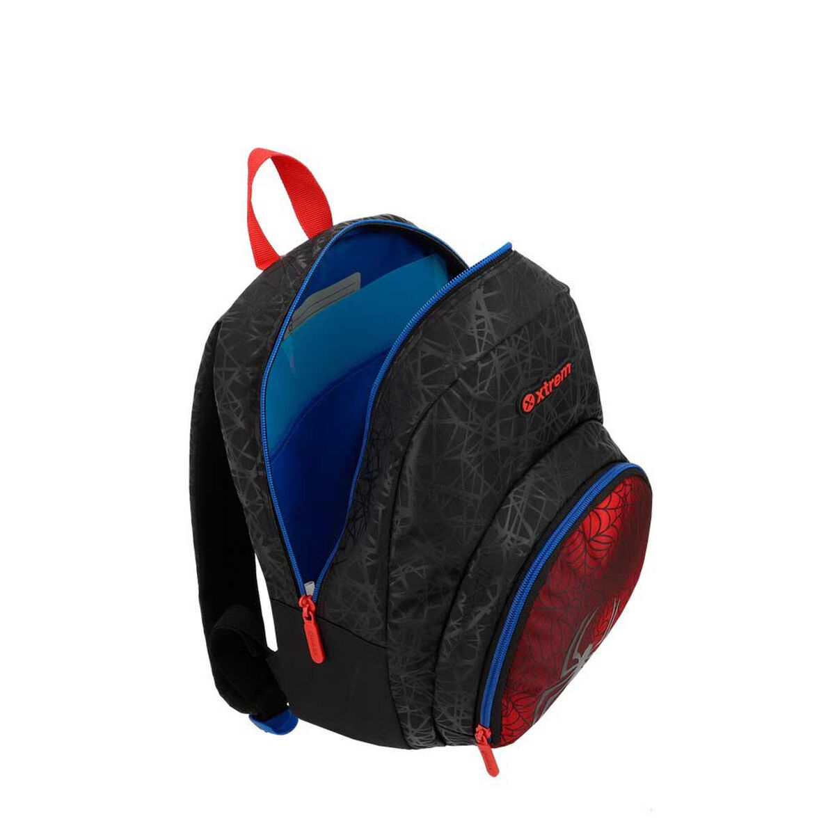 Mochila Xtrem Power 6XT Spider Negro/Rojo