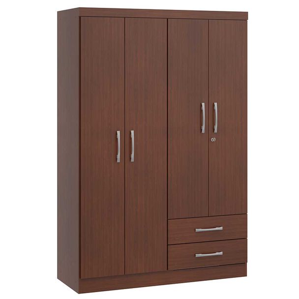Clóset S444  4 Puertas 2 Cajones