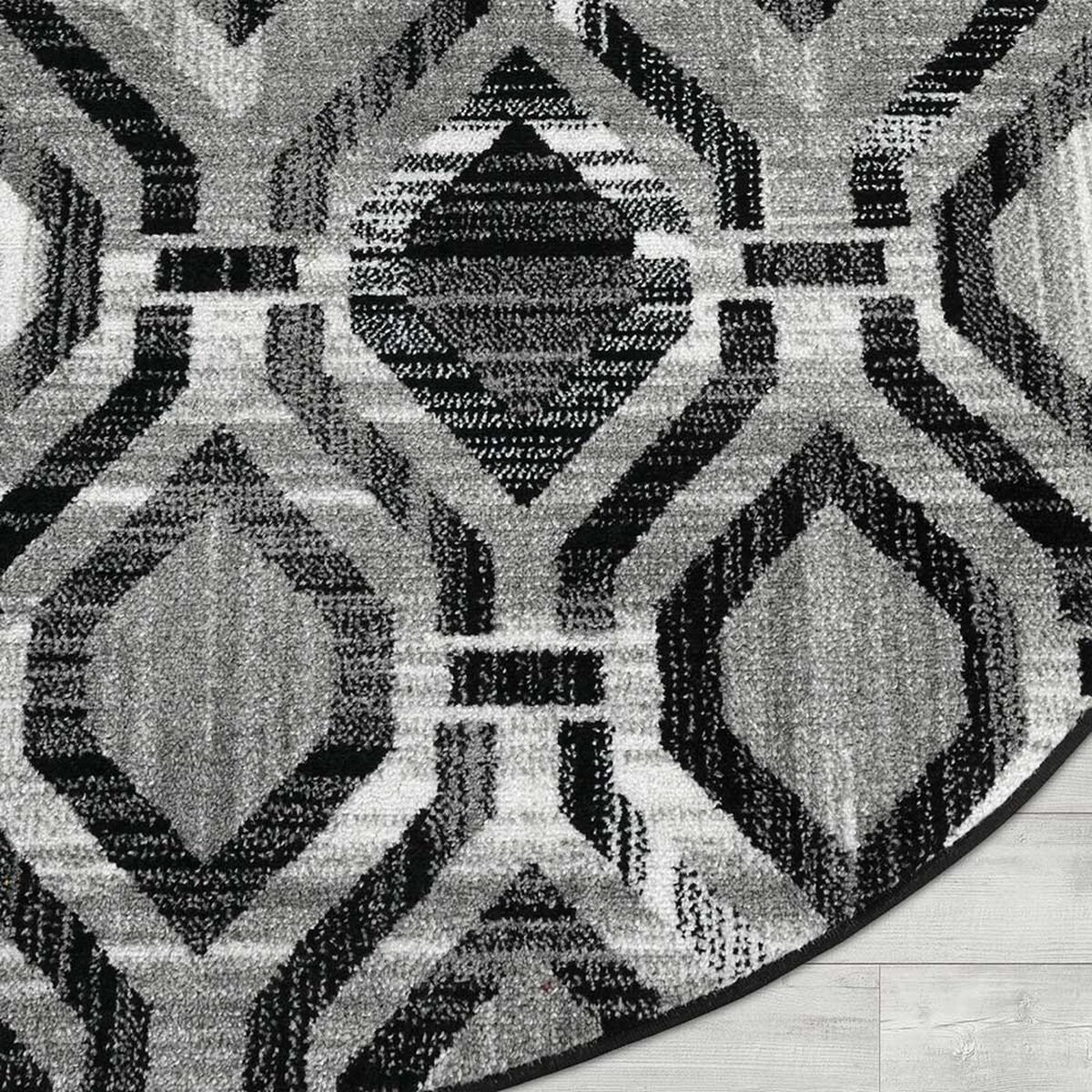 Alfombra Modalfo Elite Negra 160 x 160 cm