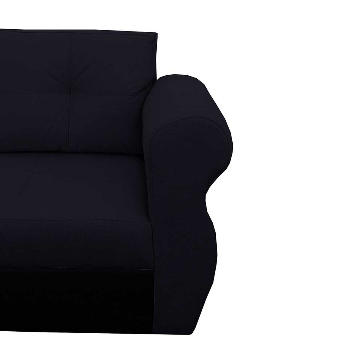 Sof&aacute; Secccional Muebles MYM Marce 4 Cuerpos Negro