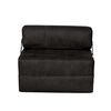 Sofá Cama Latam Home Cuero Kentucky Siena 1 Cuerpo Negro