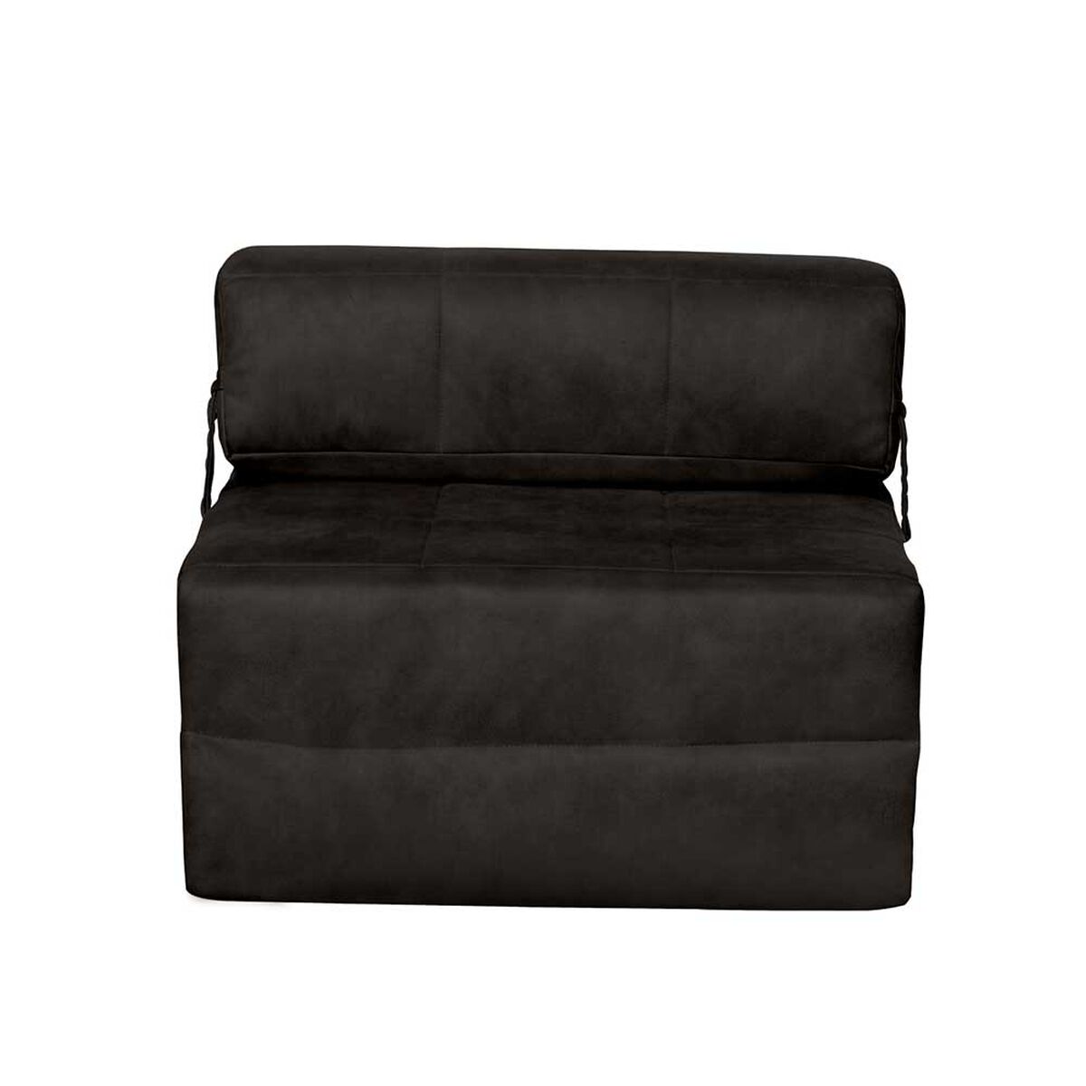 Sofá Cama Latam Home Cuero Kentucky Siena 1 Cuerpo Negro