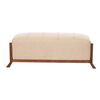 Banqueta Latam Home Marsella Lino Beige