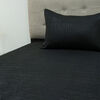 Quilt Doral Boston Lumina 1,5 Plazas Negro