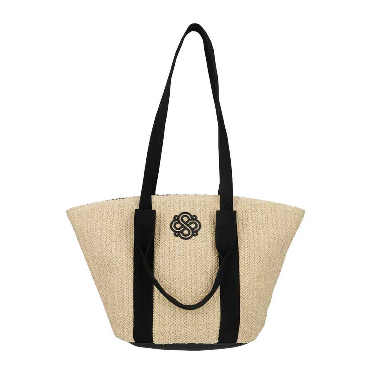 Cartera Tote + Visera Secret Habana SS25 L Negro