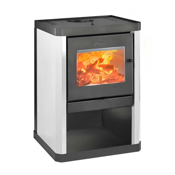 Estufa a Leña Amesti Classic 400 Blanca
