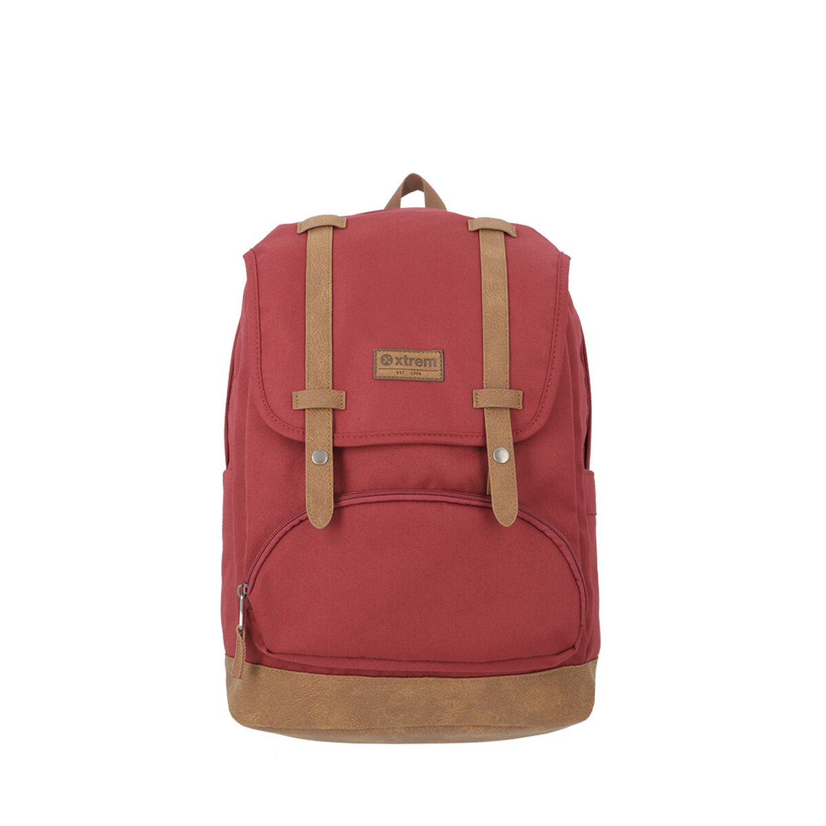 Mochila Notebook Straps 4Xt Rojo 16" L Xtrem