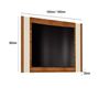 Panel TV Exit Real Hasta 65" Blanco
