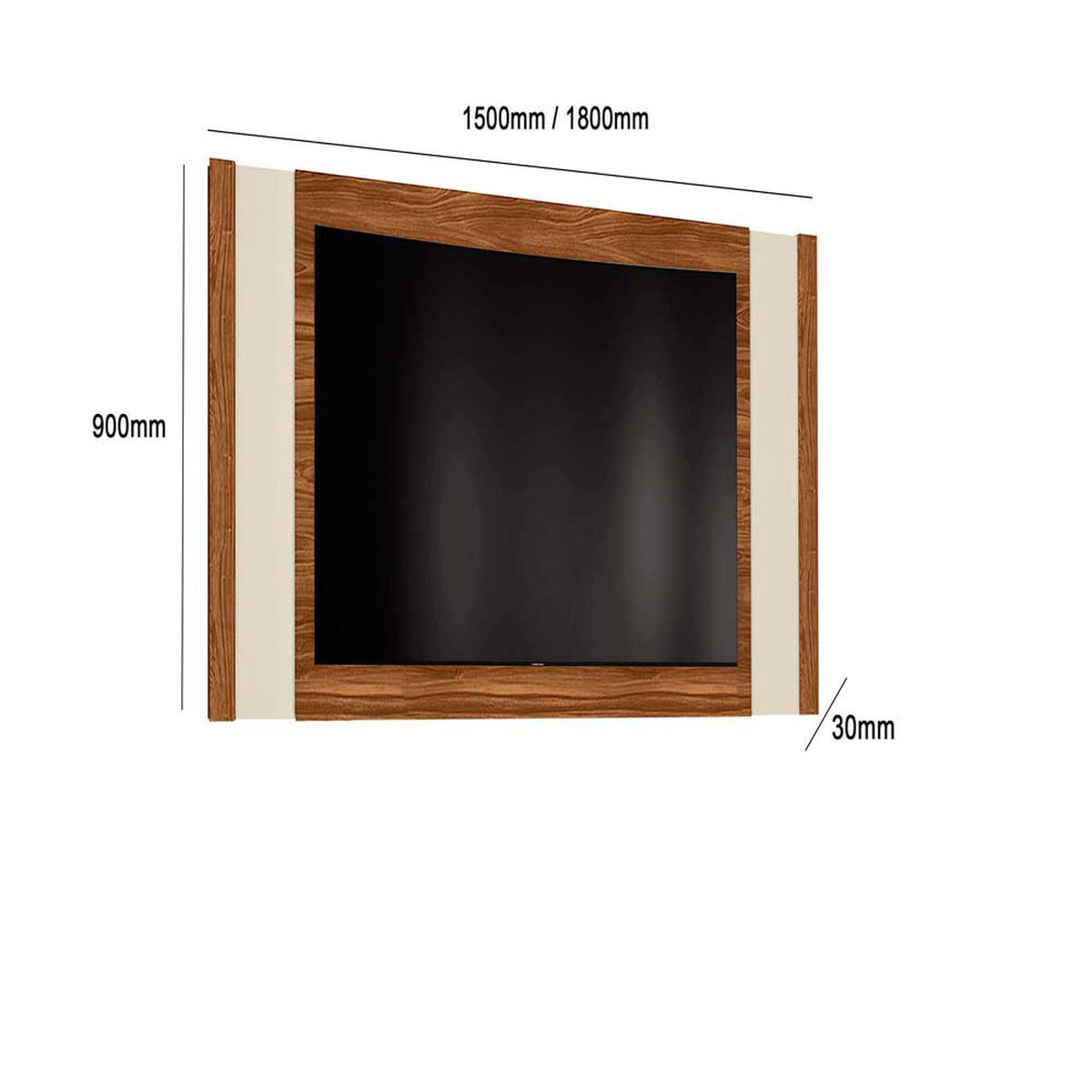 Panel TV Exit Real Hasta 65" Blanco