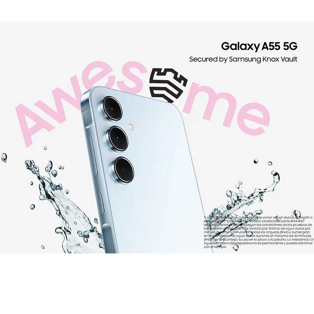 Celular Samsung Galaxy A55 5G 128GB 6,6" Awesome Iceblue Liberado