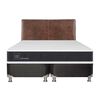 Box Spring CIC Base Dividida King New Ortopedic + Respaldo Baker