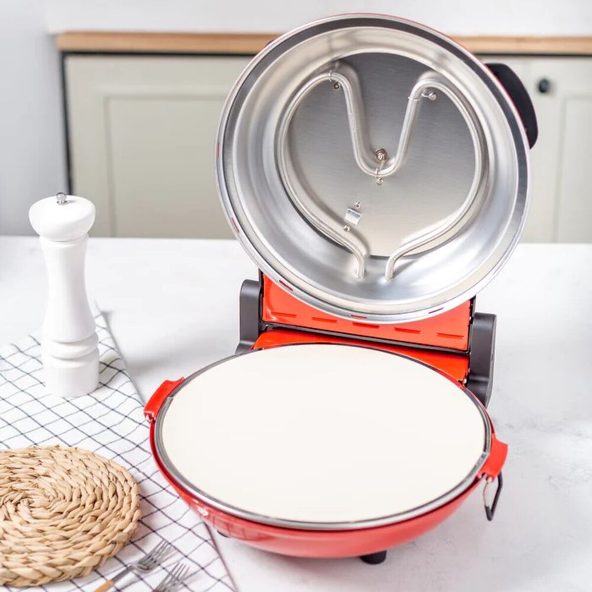 Horno El&eacute;ctrico para Pizza FDV QL33W N&aacute;poles