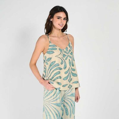 Blusa Sin Mangas Mujer Zibel