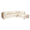 Sofá Seccional Derecho Latam Home Padua 3 Cuerpos Blanco
