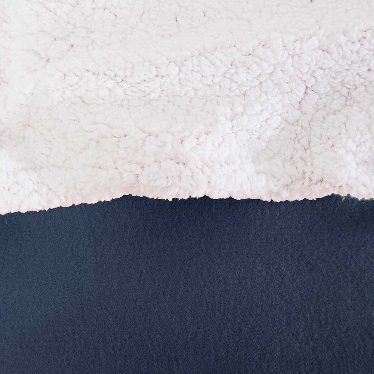 Frazada de Poli&eacute;ster Mashini 2 Plazas Liso Azul