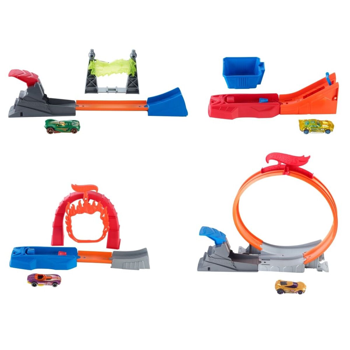 Set Clásico de Acrobacias Hot Wheels