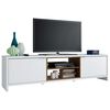 Rack TV Mobilo Metz Blanco Hasta 75"