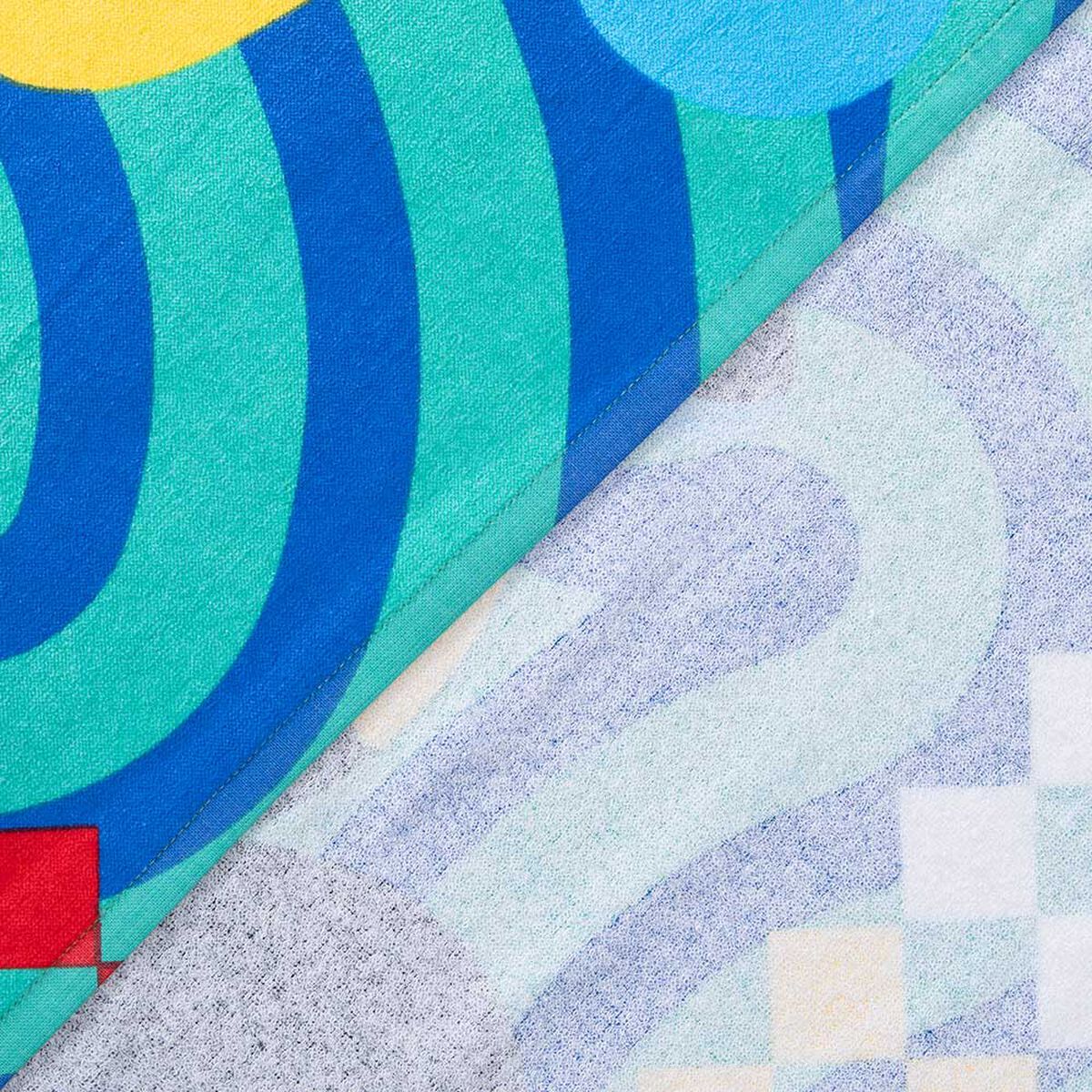 Toalla de Playa Infantil Disney Geometrico Mickey 70 x 140 cm