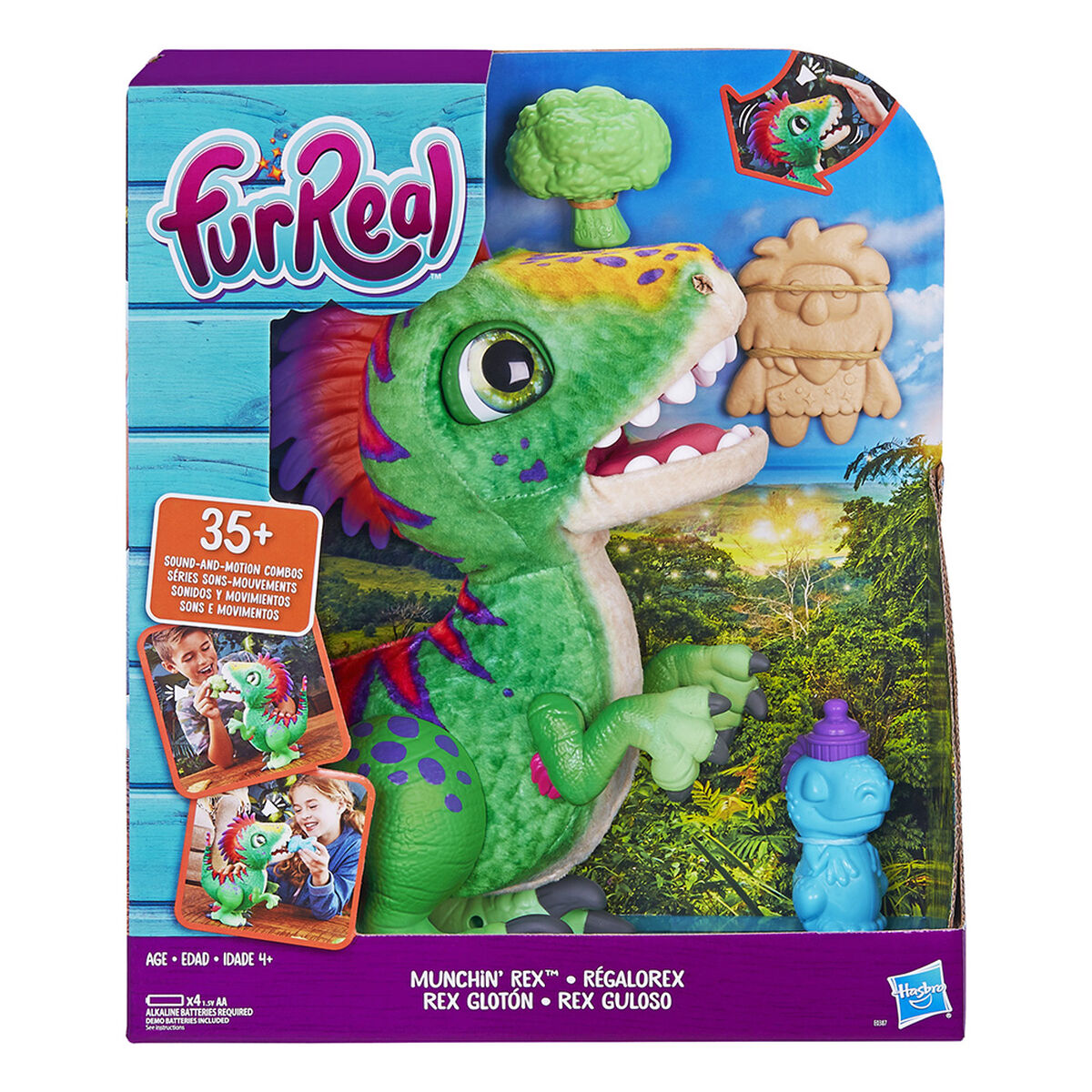 Muñeca Furreal Rex Glotón