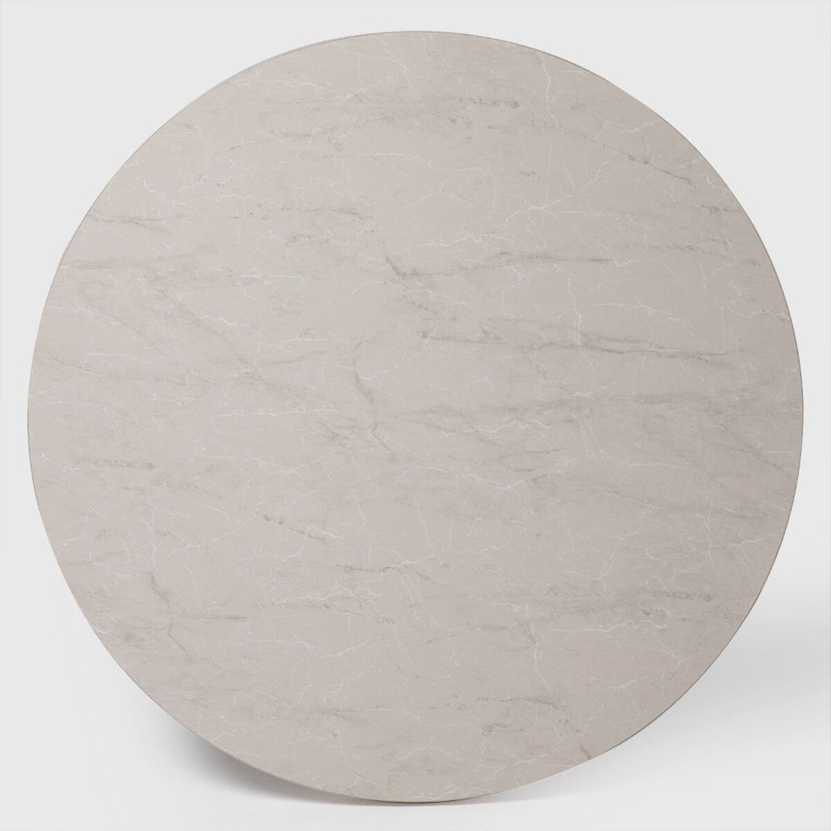 Mesa de Comedor Redonda Roca Atalanta 99cm Canela
