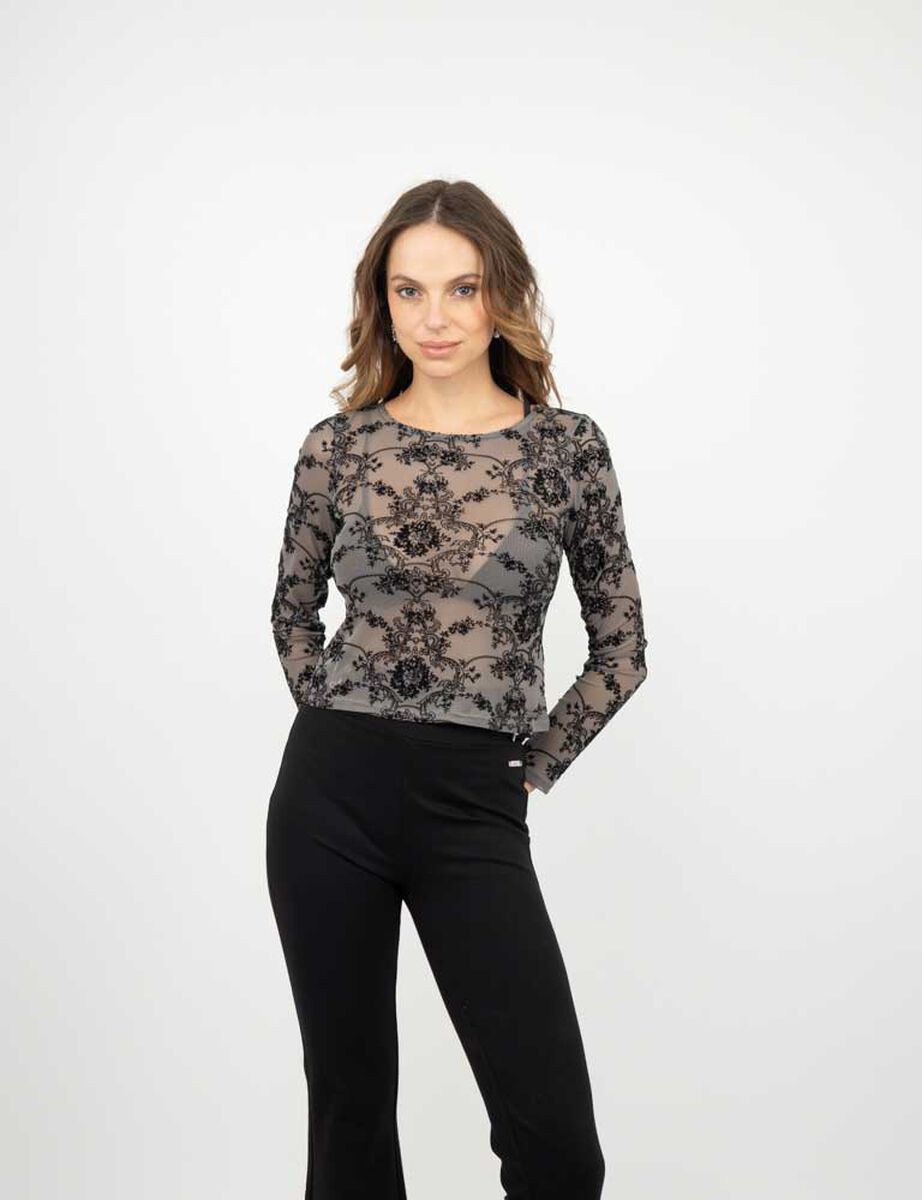 Polera Manga Larga Mujer Soviet