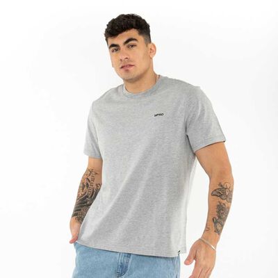 Polera Lisa Manga Corta Hombre Icono