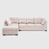 Sofá Seccional Muebles MPR Edimburgo 3 Beige