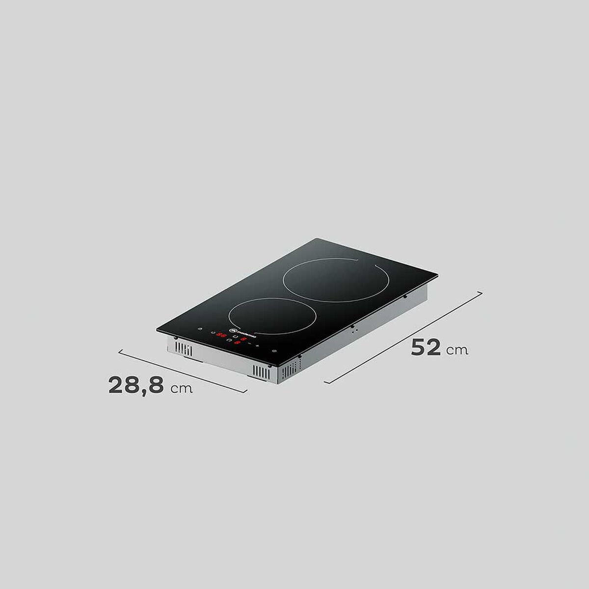 Encimera  Mademsa VM2TR  3000W Negro