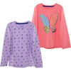 Pack 2 Polera Manga Larga Niña Chess