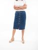 Falda Midi Denim Mujer Portman Club