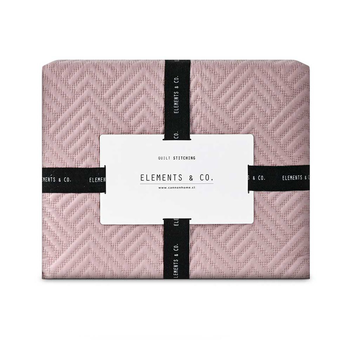 Quilt Elements & Co 1.5 Plazas Tulum Pink
