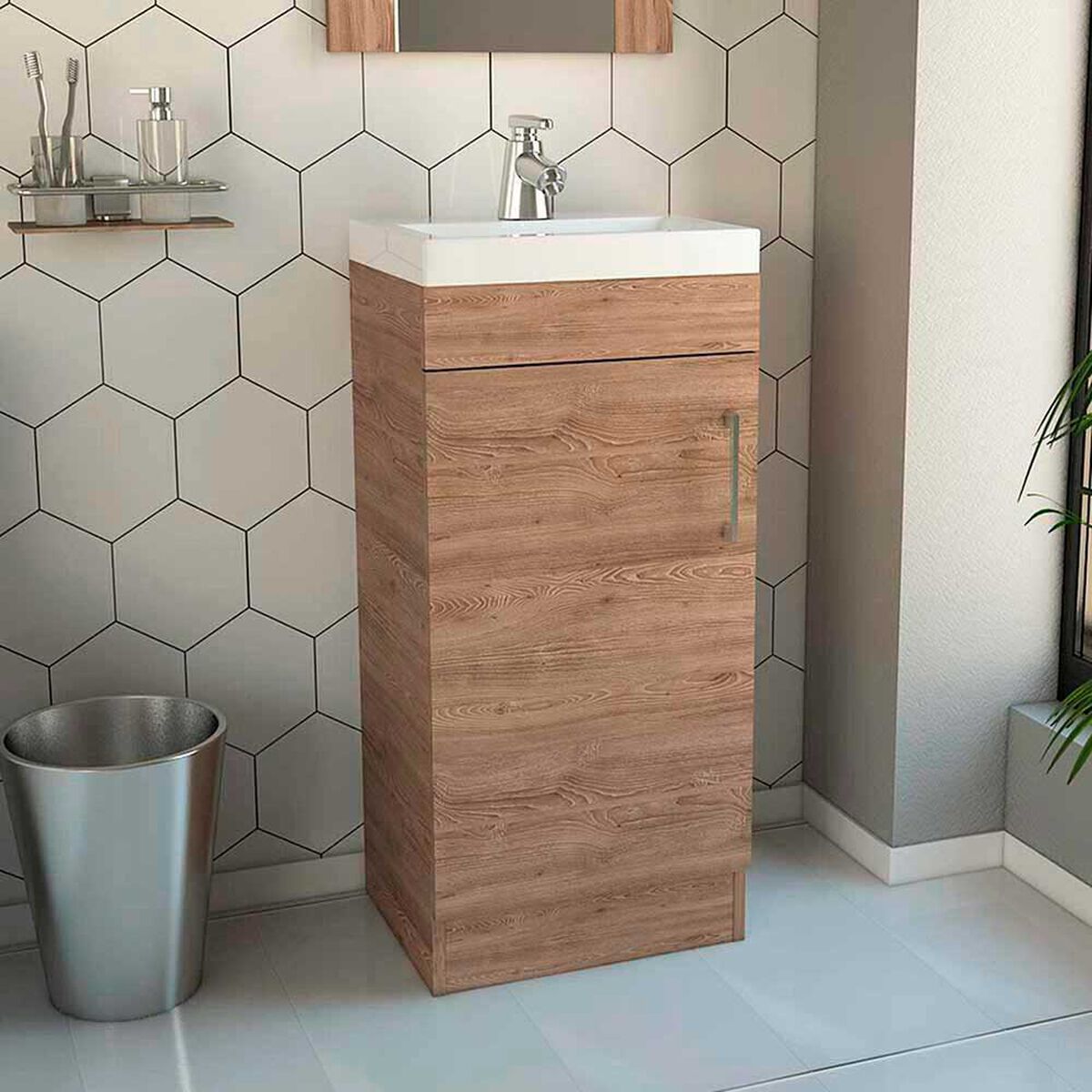 Mueble de Lavamanos + Lavamanos TuHome Madrid