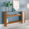 Mesa de Arrimo Altavision Frizz Natu Café Claro