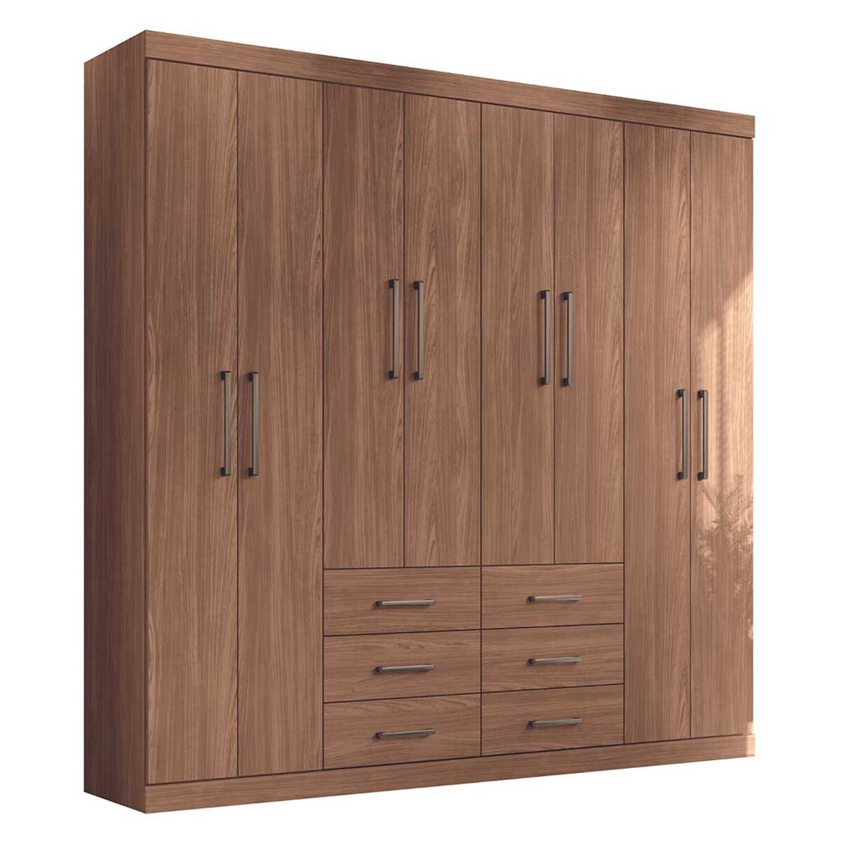 Clóset Onessta Liberpool 8 Puertas 6 Cajones Jatoba