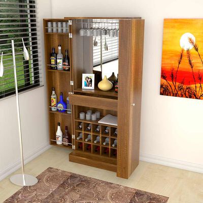 Imagen 1 del producto Mueble Bar con Espejo TuHome Sintra