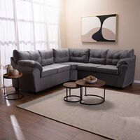 Sofá Seccional Muebles MPR New Alerce 5 Gris