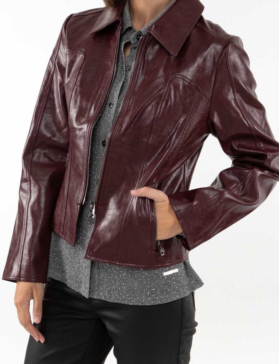 Chaqueta Ecocuero Mujer Fiorucci