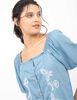Blusa Manga Globo Mujer Alma