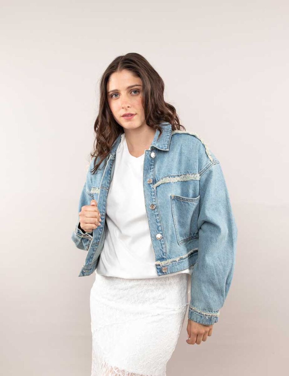 Chaqueta Denim Mujer Icono